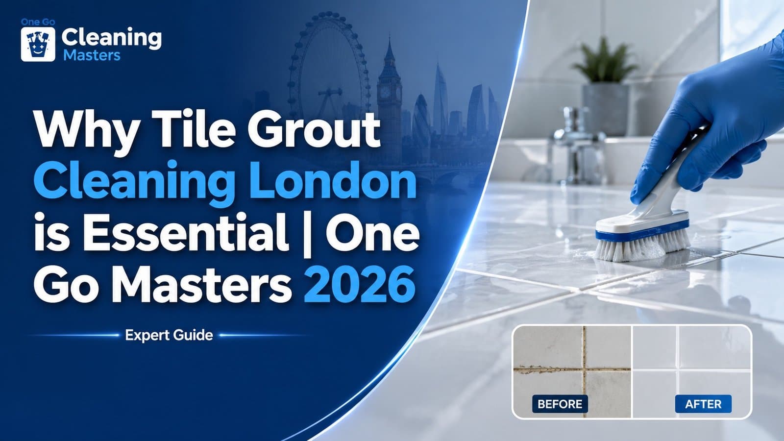 Discover why professional tile grout cleaning London services are crucial for hygiene, property value, and health. Expert steam cleaning solutions available 24/7.