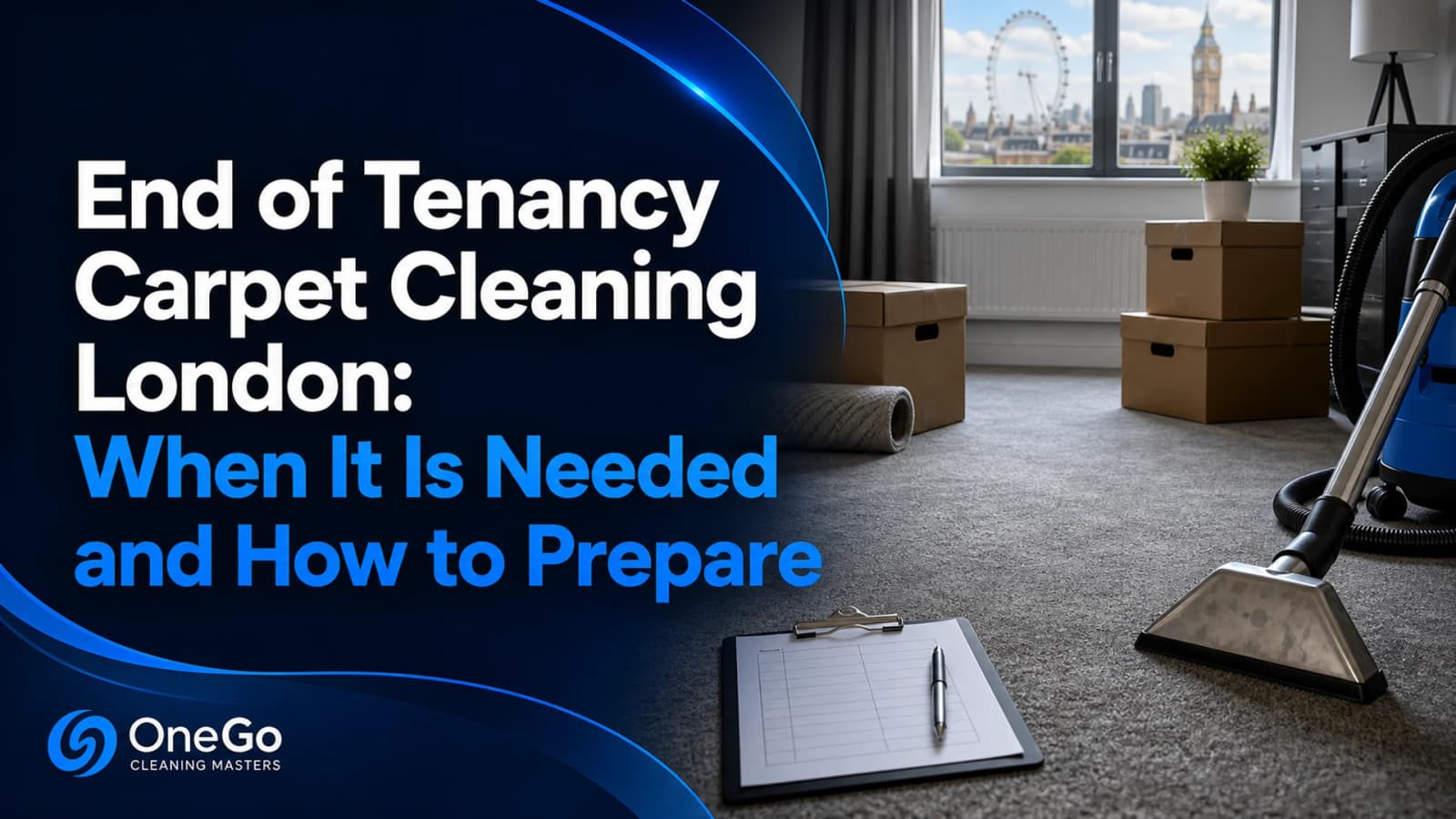 End of tenancy carpet cleaning London preparation guide
