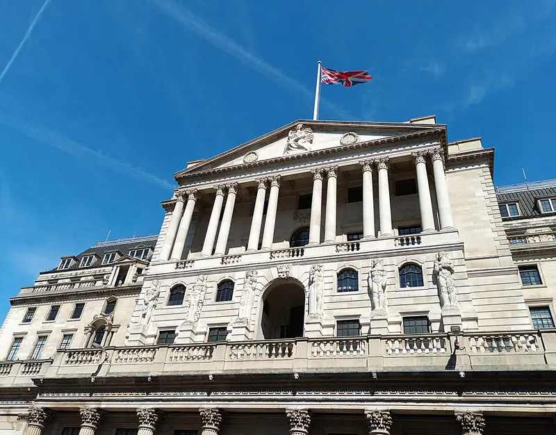 Bank of England in Bank, London