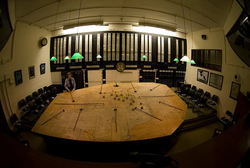 Battle of Britain Bunker in Hillingdon, London