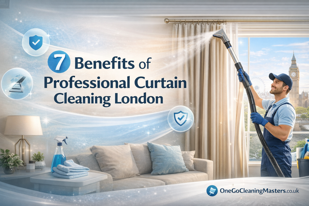 7 Benefits of Professional Curtain Cleaning London