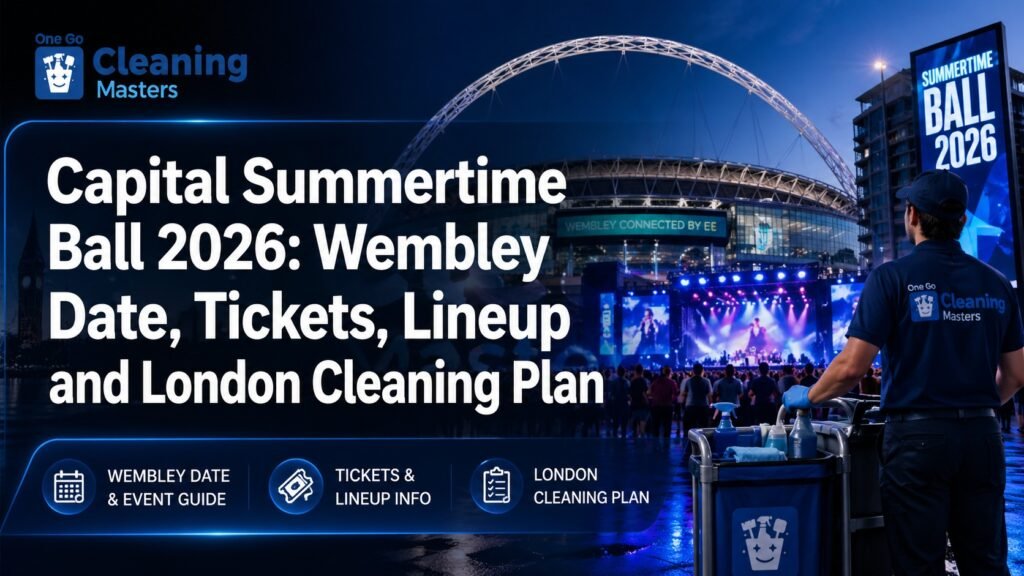 Capital Summertime Ball 2026 date, Wembley tickets, lineup, timings, Global Player details and light London home aftercare.