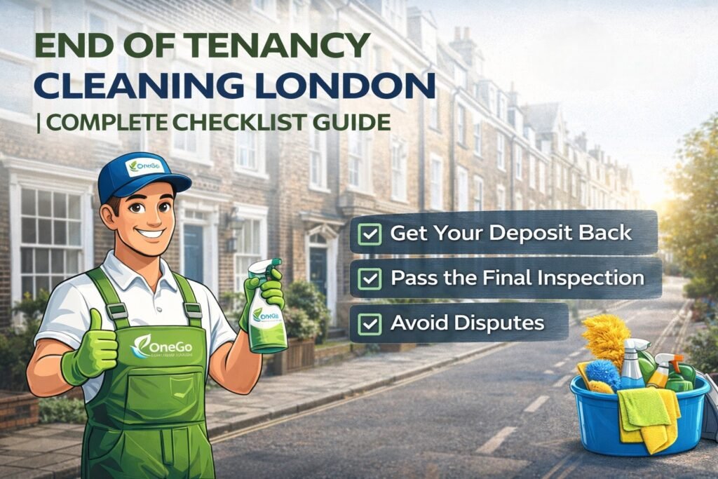 End of Tenancy Cleaning Checklist for London Tenants 2026