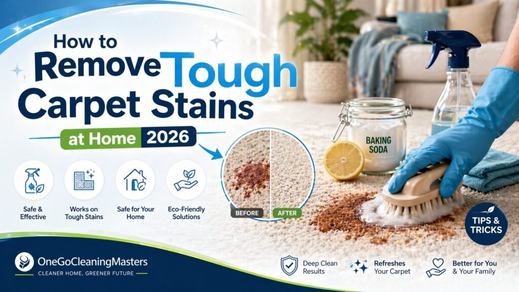 How to Remove Tough Carpet Stains at Home