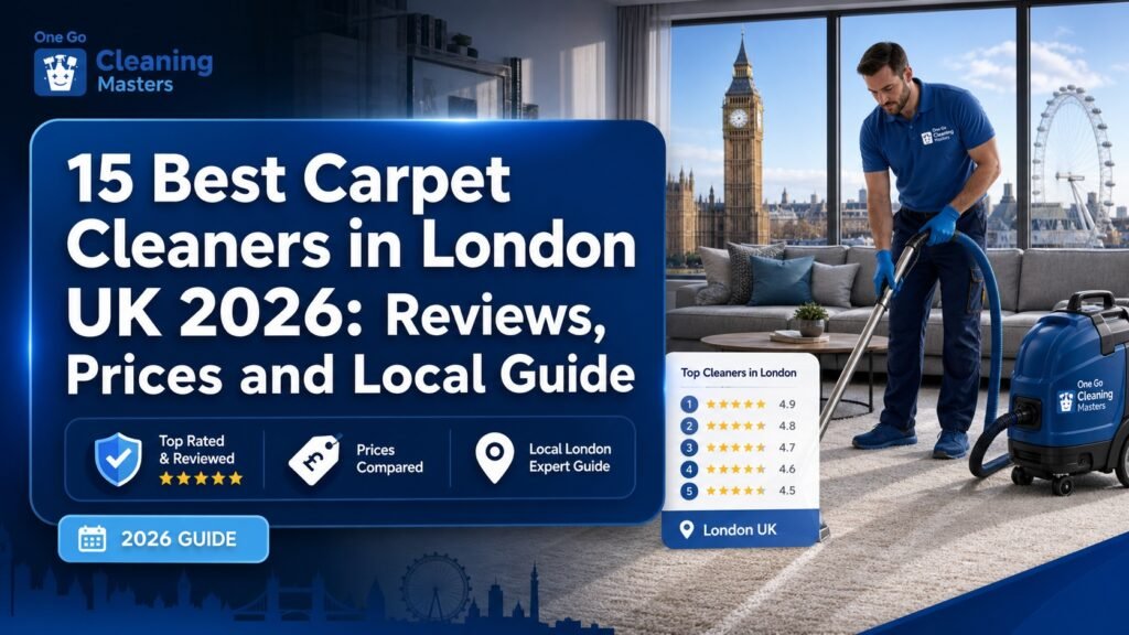 15 best carpet cleaners in London UK 2026 with prices, reviews, service types and a local guide for carpet cleaning London.