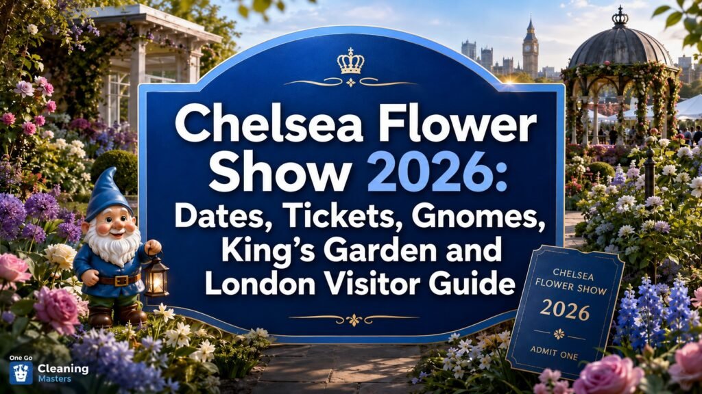 Chelsea Flower Show 2026 dates, tickets, opening times, gnomes, King’s Garden, BBC coverage and London visitor advice.