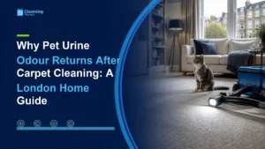 Pet urine odour returns after carpet cleaning in a London home guide